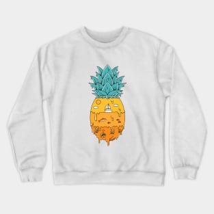 Pineapple Landscape Crewneck Sweatshirt